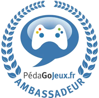 Macaron Ambassadeur PédaGoJeux